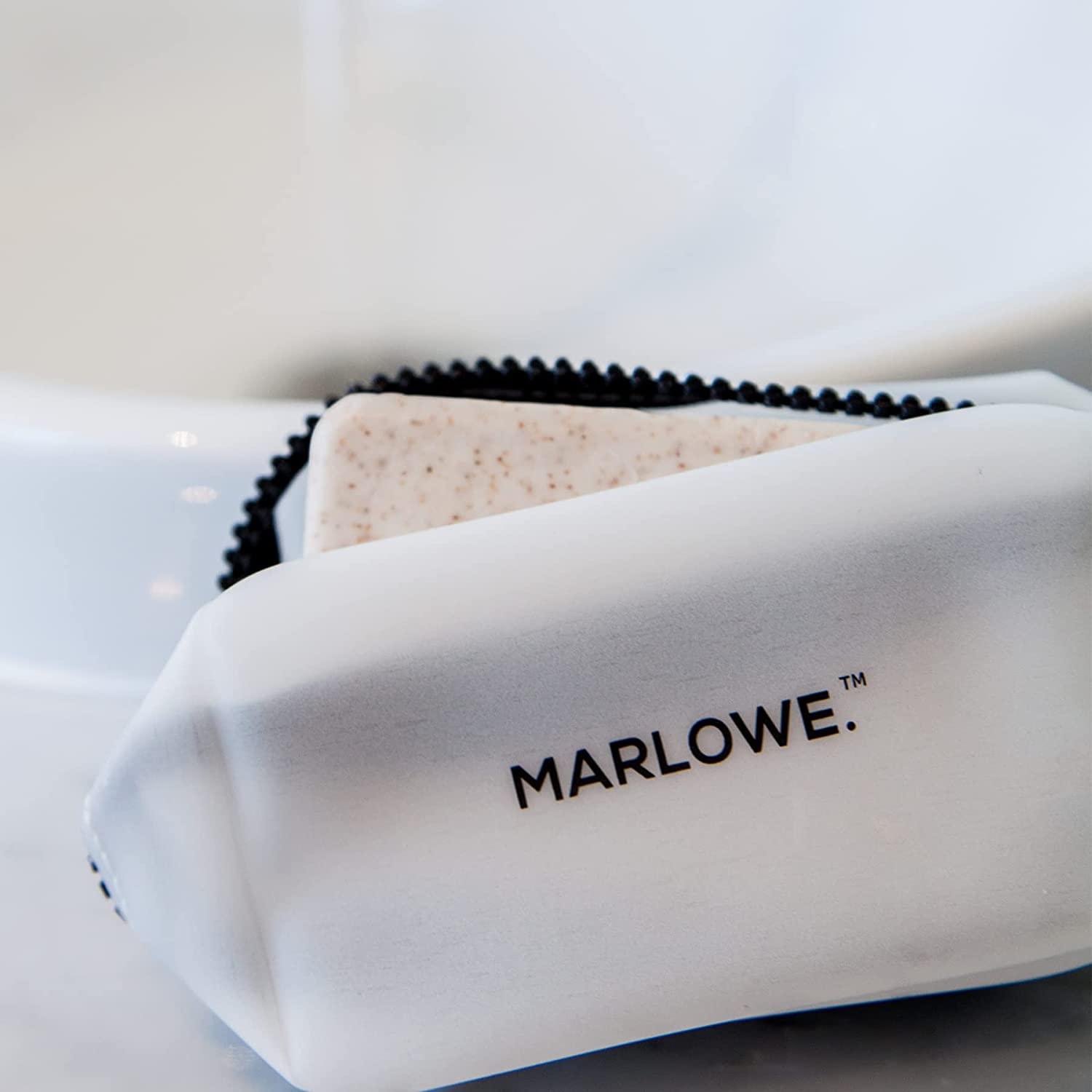 MARLOWE Travel Soap Holder Portable NoLeak Zipper Container