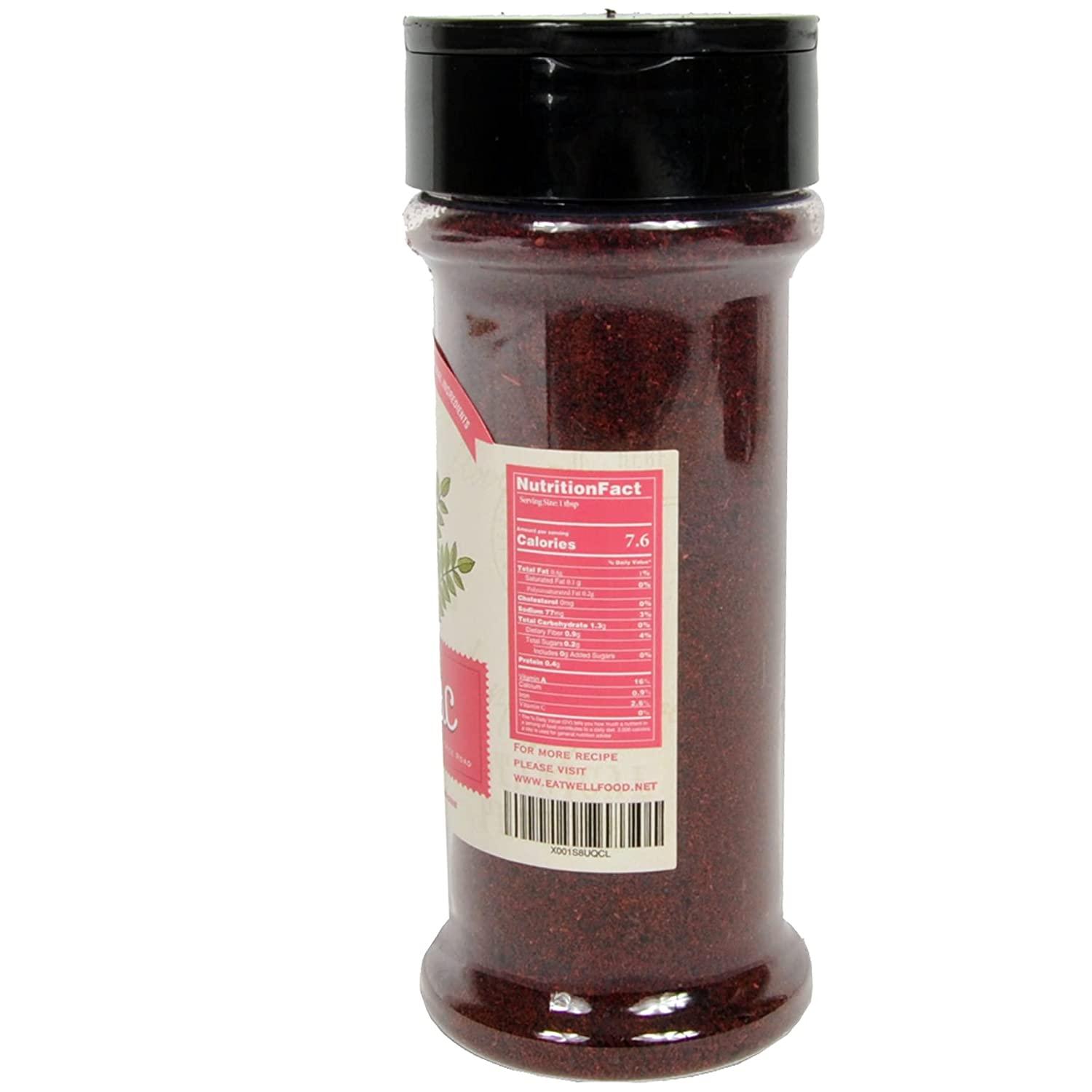 Sumac Spice Powder 4 oz Ground Turkish Sumac Seasoning Middle