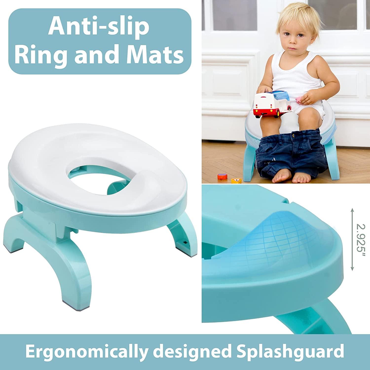 BATTOP Travel Potty Training Seat for Toddler,Kids Portable Foldable