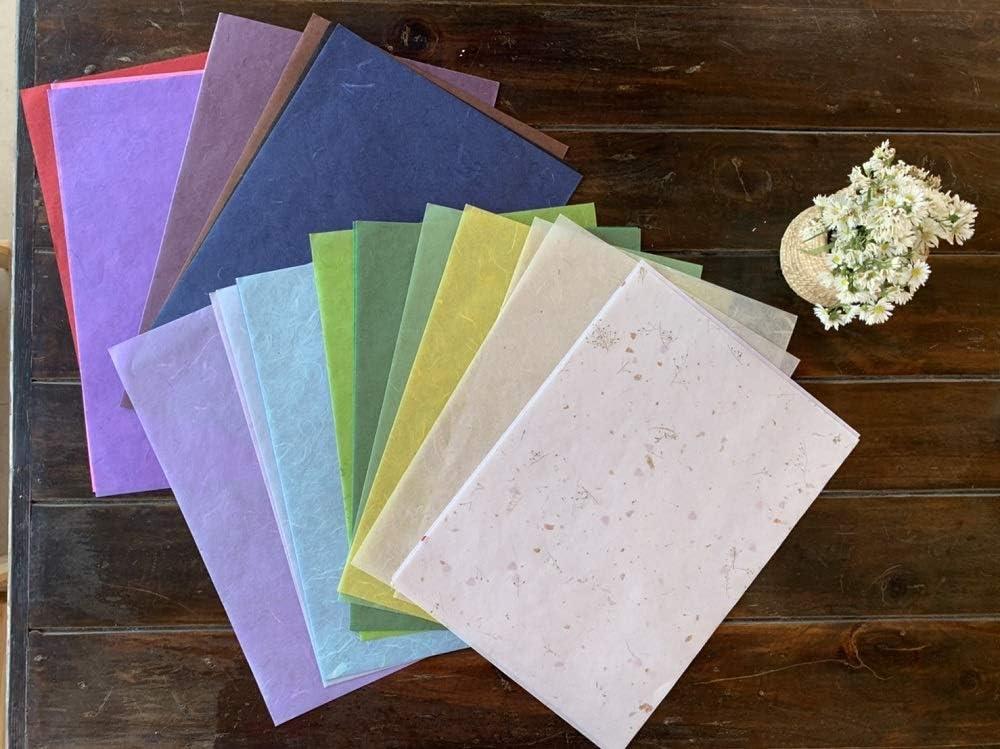 65 Sheets 8.5 x 11 Inches Mulberry Paper Sheet Design Craft Hand Made Art  Tissue Japan Origami Washi Wholesale Bulk Sale Unryu Suppliers Products  Card