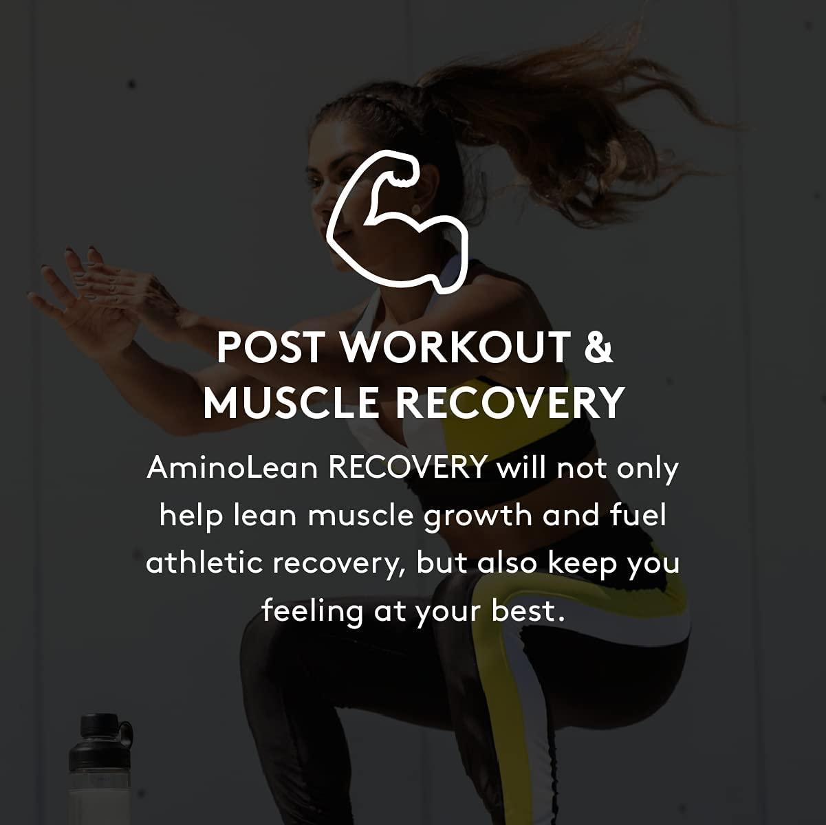 RSP AminoLean Recovery Post Workout BCAAs Amino Acids Supplement + Electrolytes, BCAAs and