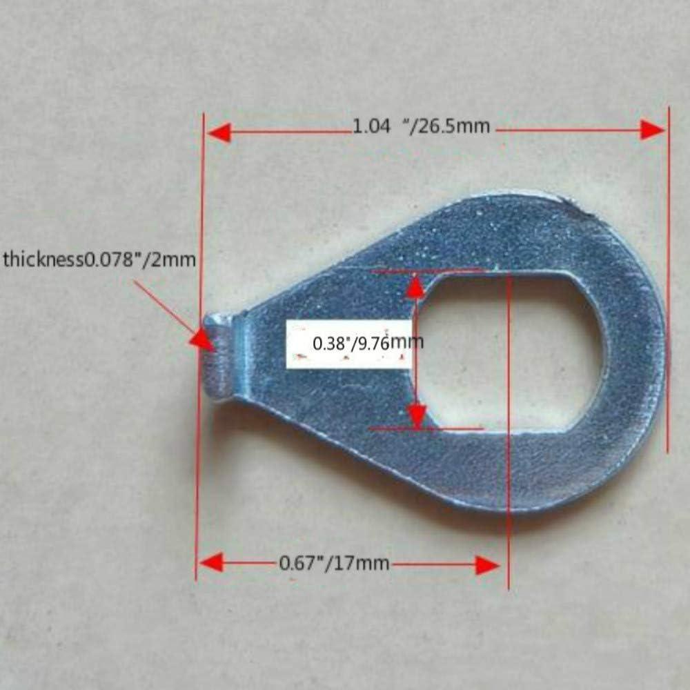 Bike Universal Wheel Hub Hook Washer Gasket Front Axle Gasket Fixed