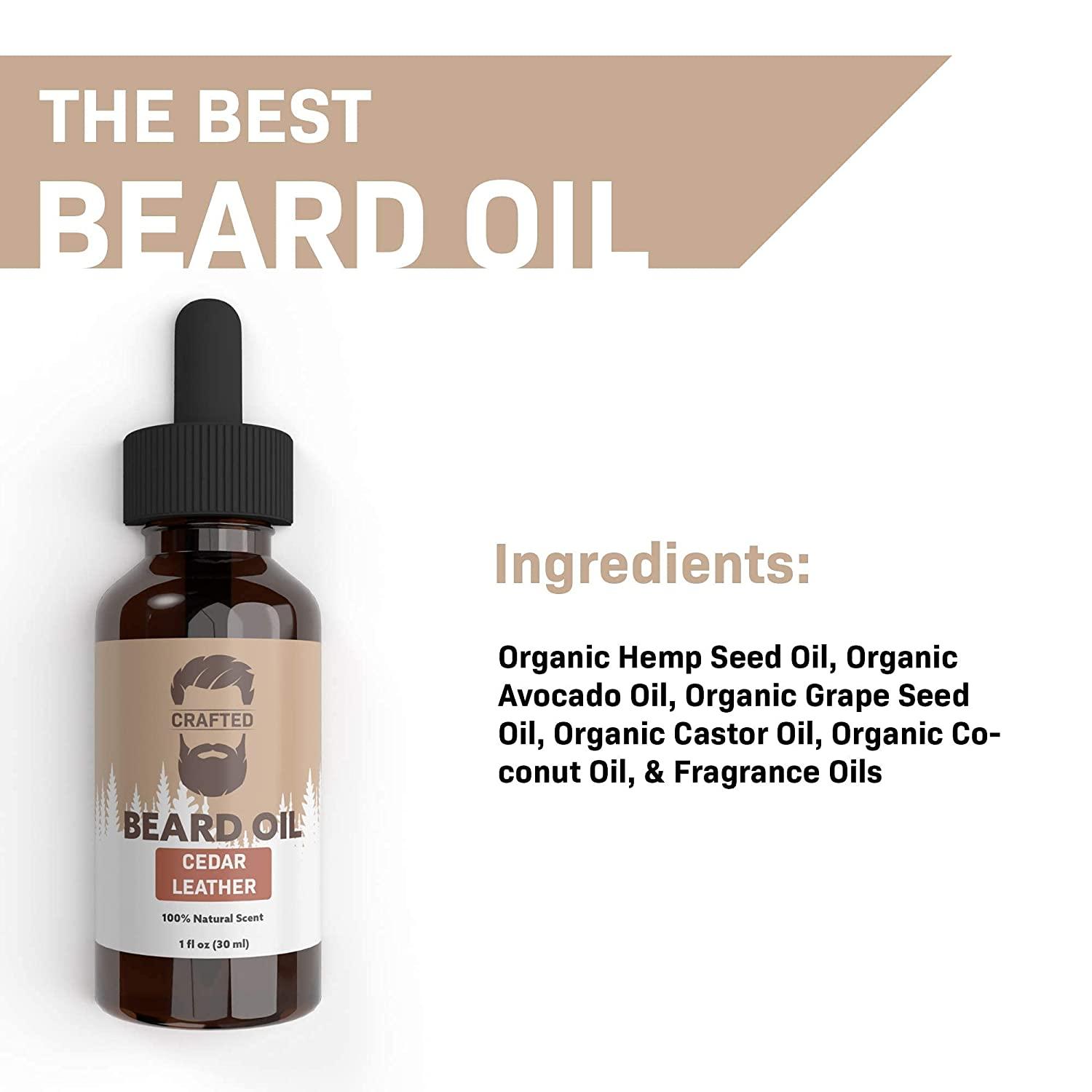 Best Beard Oil for men Crafted Beard Oil Conditioner Unscented