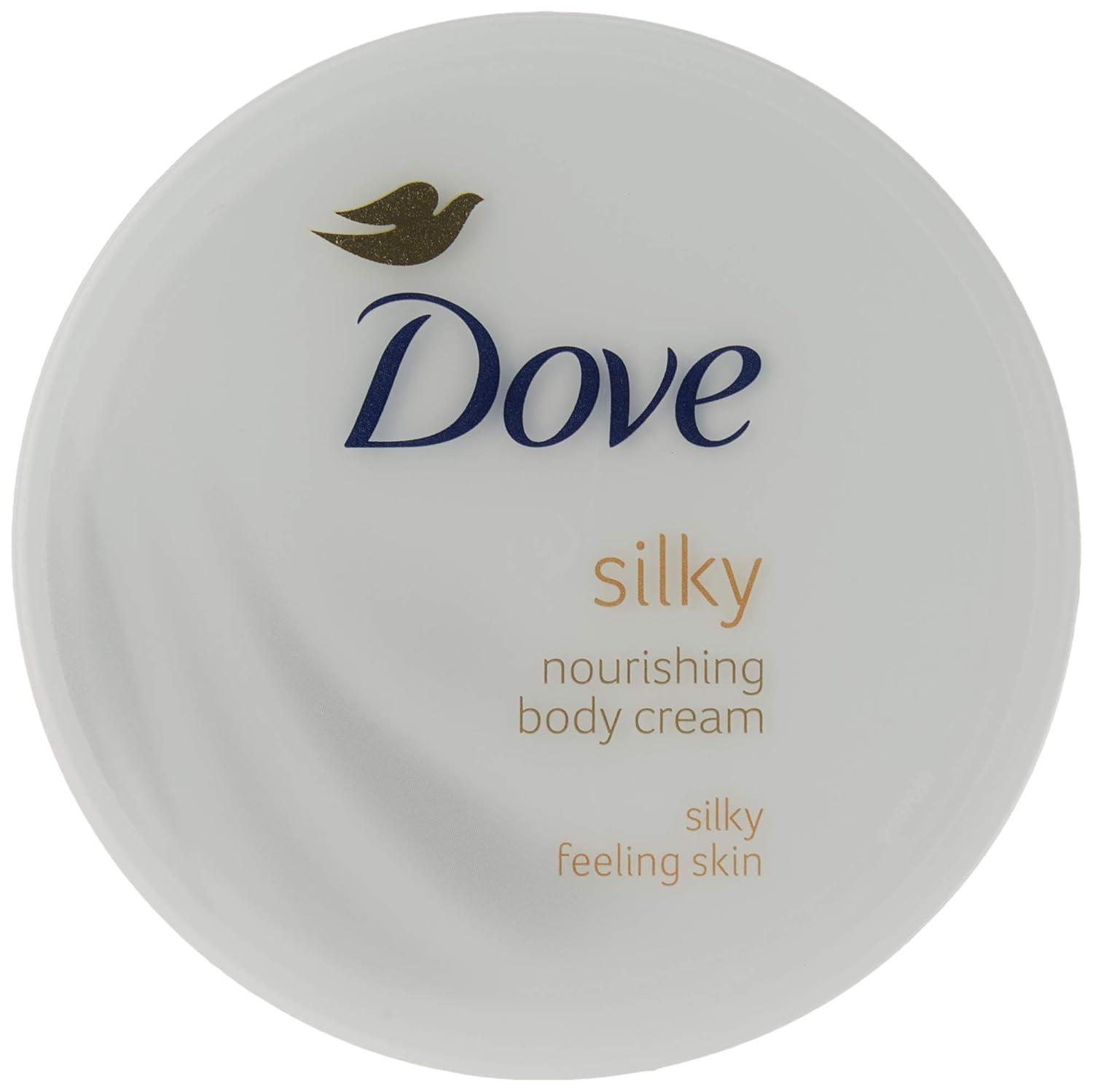 Dove Silky Nourishment Body Cream 300ml 4 Pack