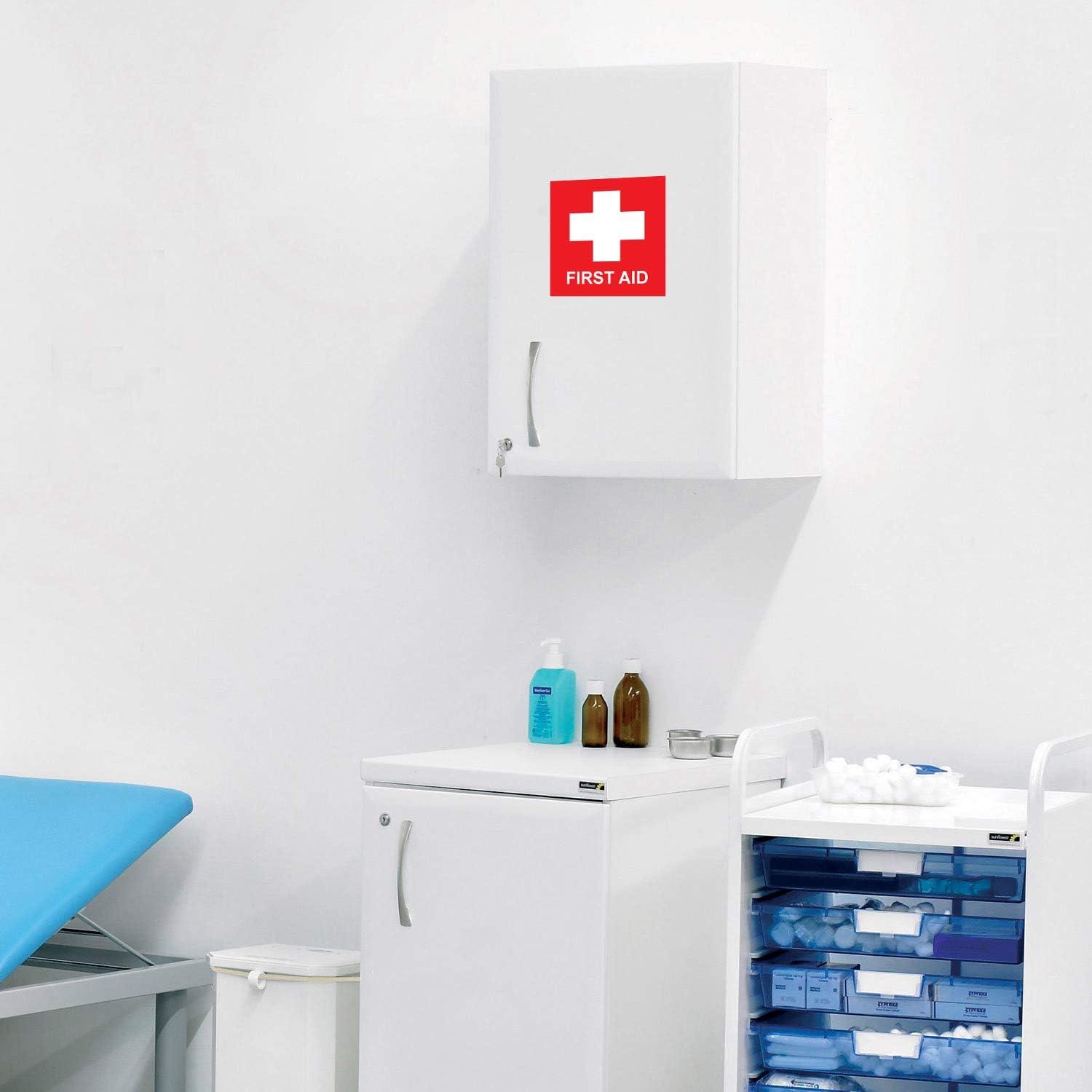 30 Mix Stickers: 14 X First Aid, 8 X Emergency Phone, 8 X Defibrillator - View #9