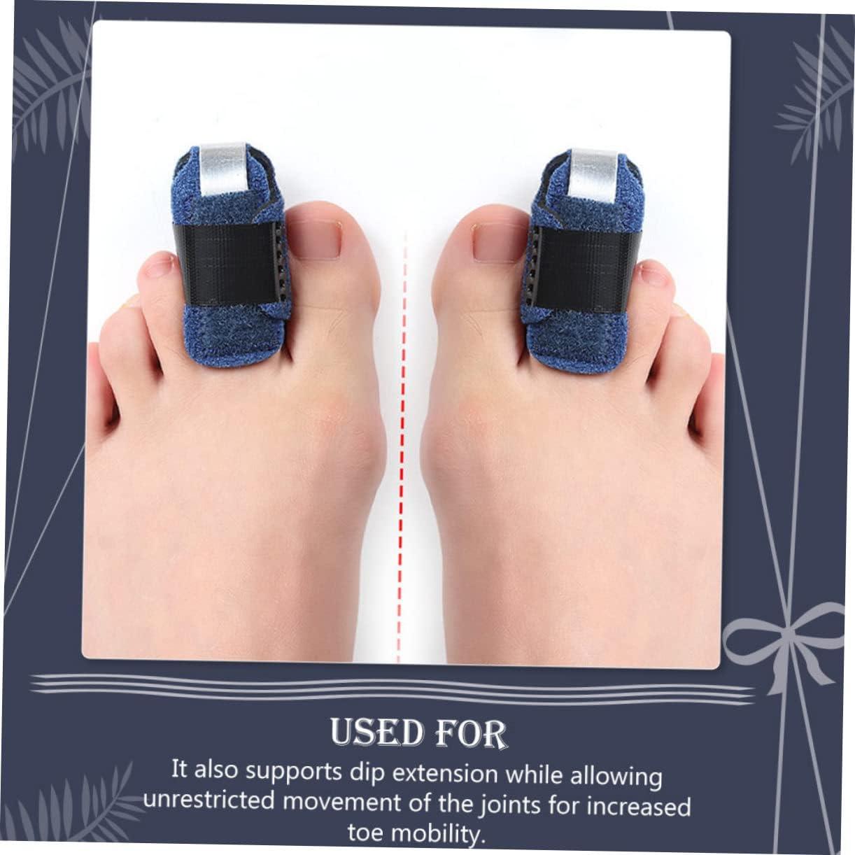 Hemoton 3pcs Toe Strap Retainer Holder Thumb Splints Finger Protector