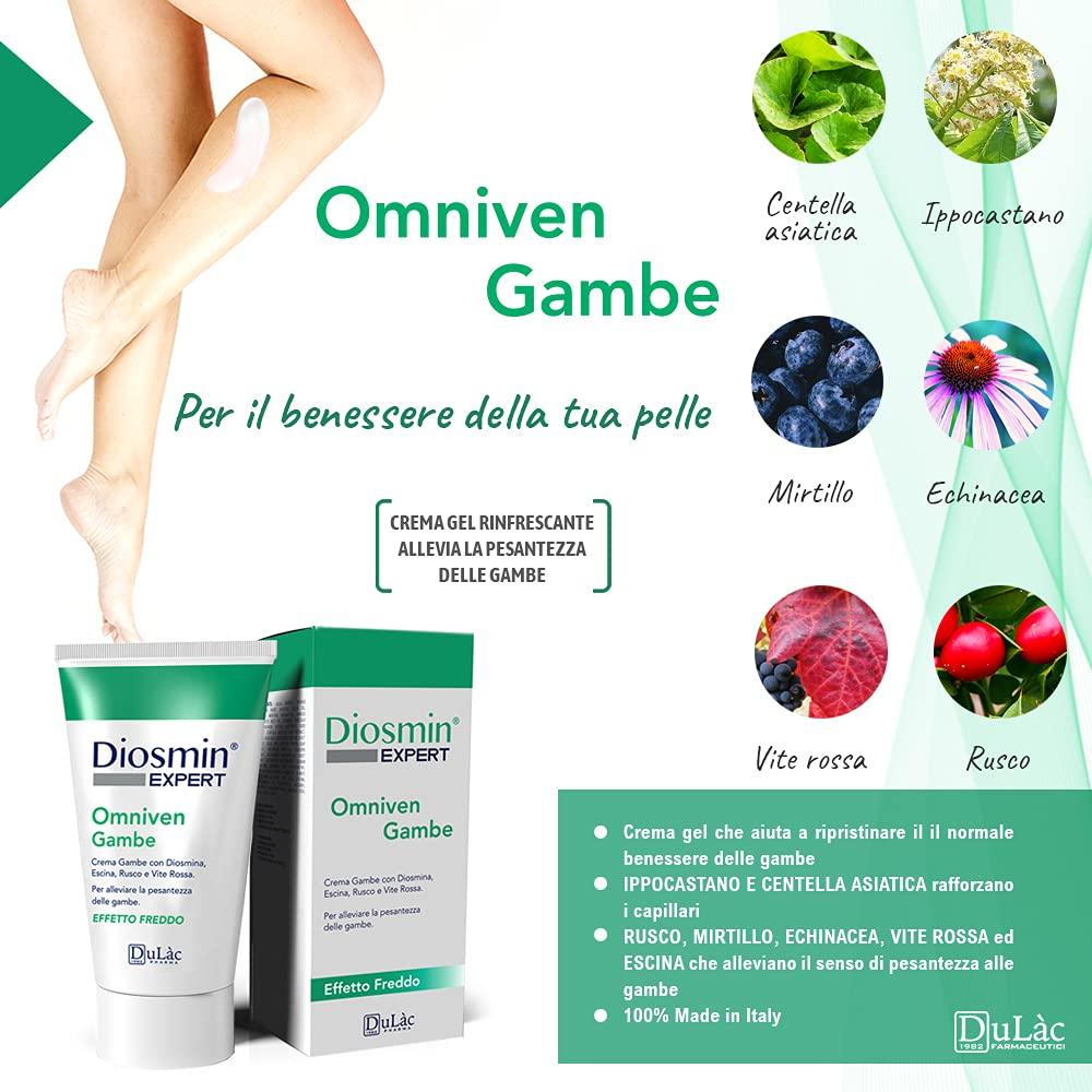 Dulc Leg Cream for Circulation, Cooling Effect Diosmin and Horse
