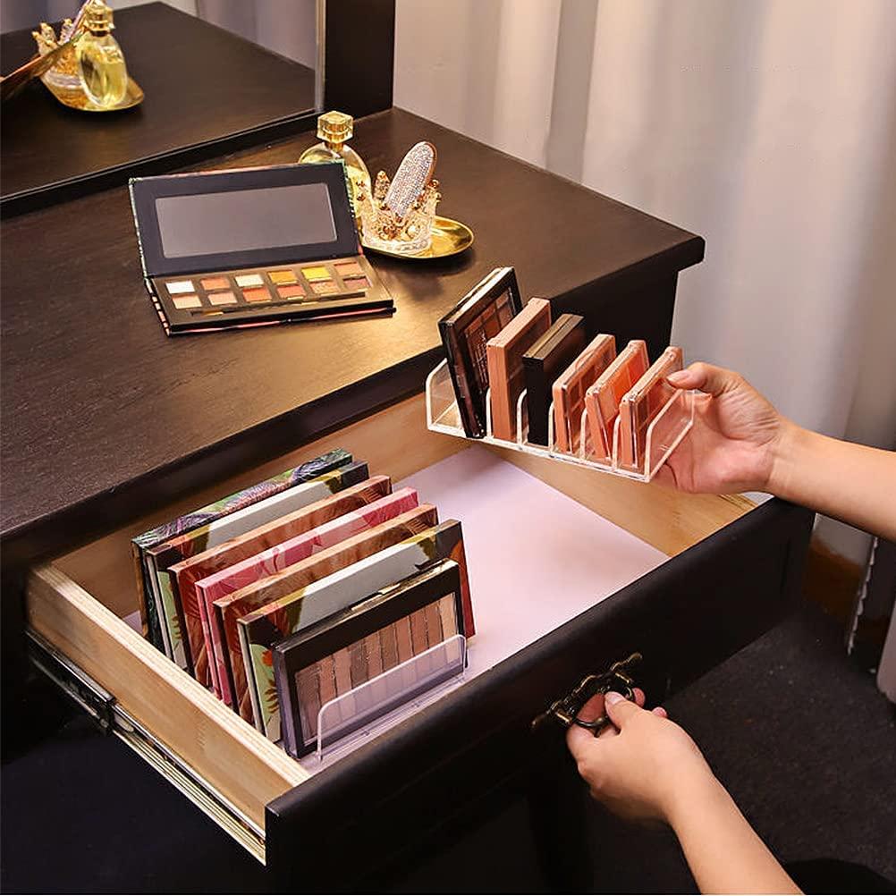  SpaceHacks 2 Pack Stackable Makeup Organizer and