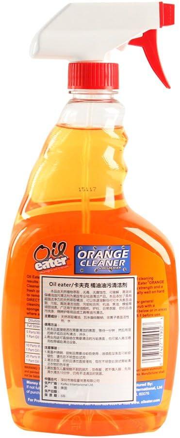 Orange Cleaner Degreaser, Oil Eater