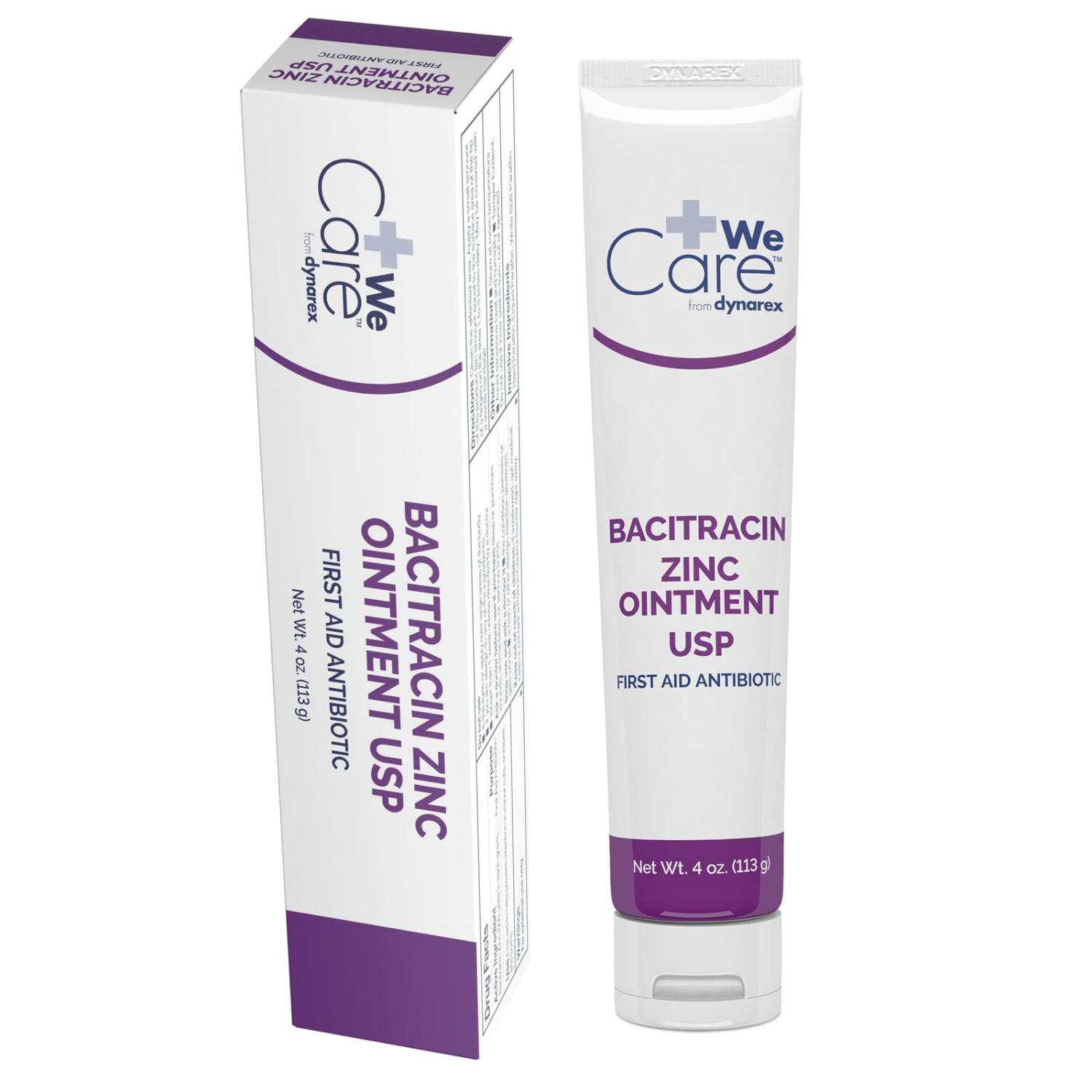 Dynarex Bacitracin Zinc Ointment USP Wound Healing Treatment for Cuts