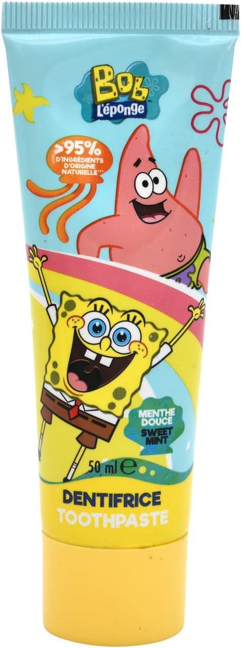 Buy Spongebob Take Care Mint Toothpaste 50ml - 3 Pack | Children's ...