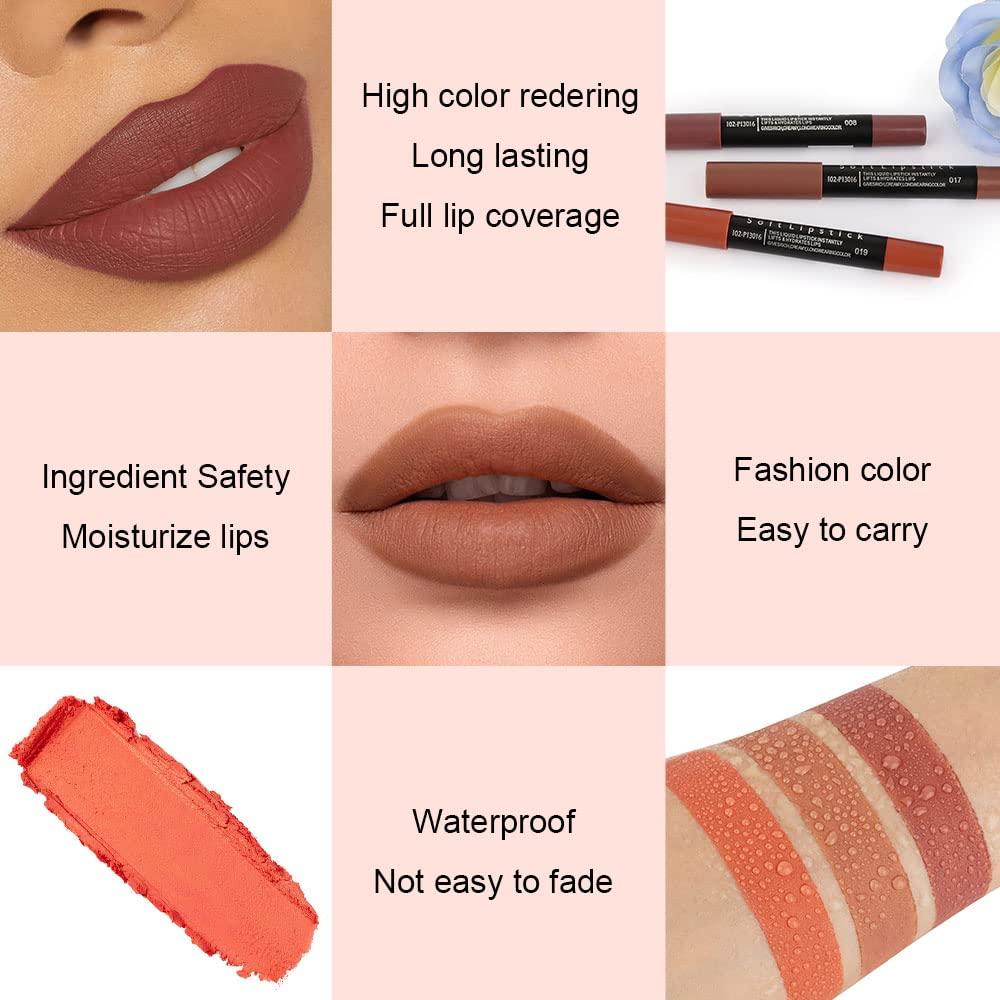 12 Colors Moisturizing and Silky Velvet Lipstick Palette Long Lasting  Nourishing Lipstick Lipgloss Lip Stain for Makeup Collection
