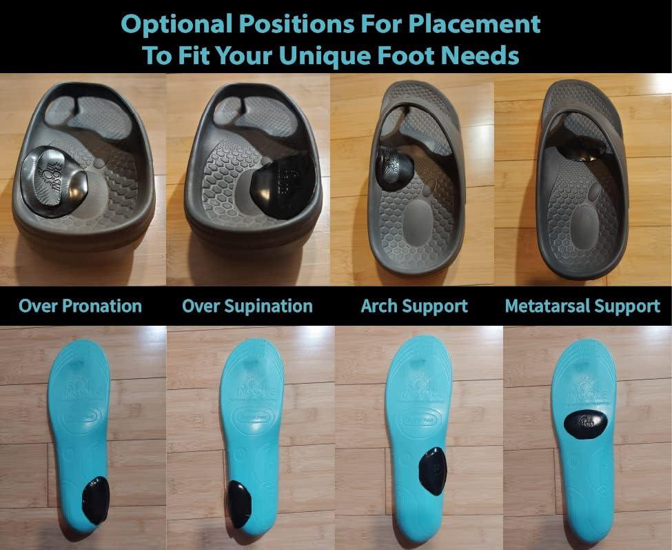 Adhesive Gel Ramp for Overpronation Supination Arch Support or