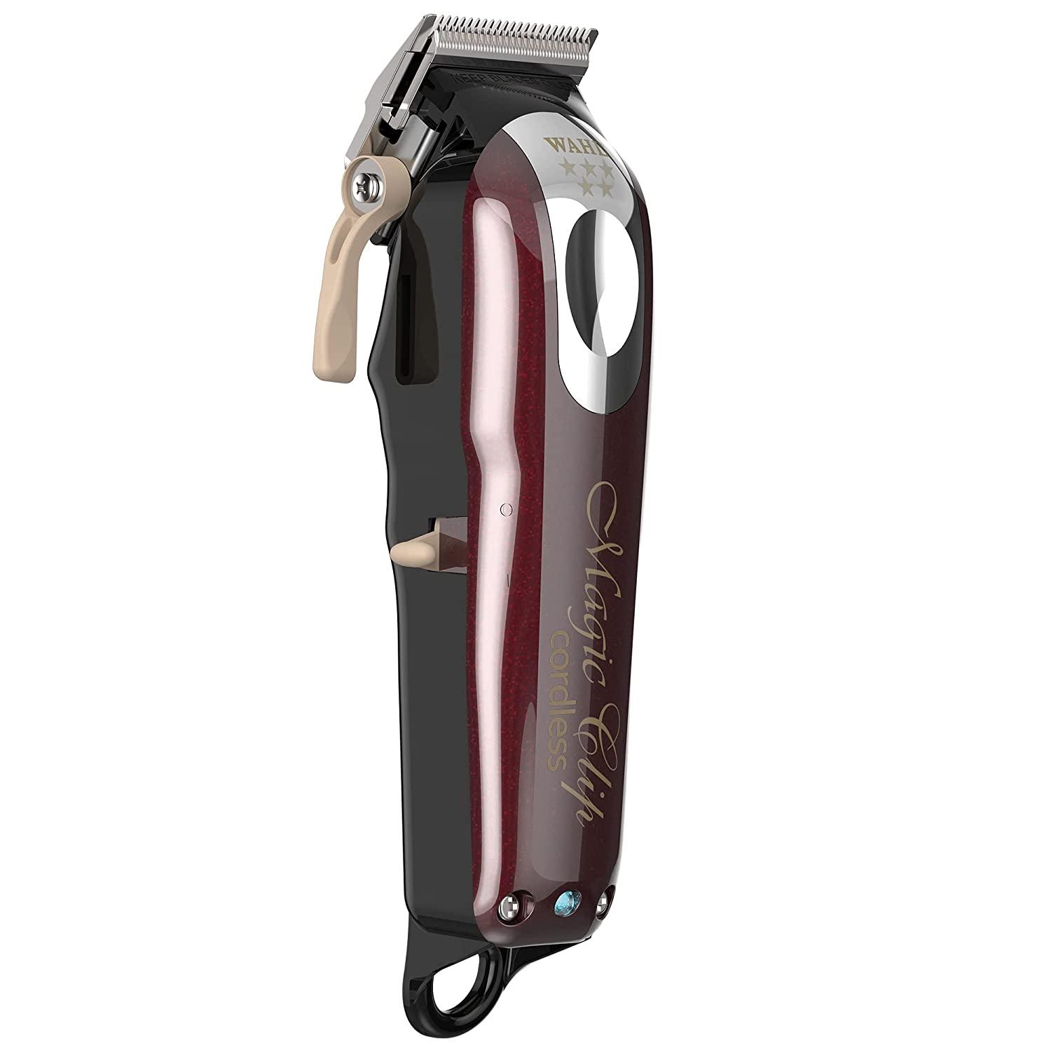 Wahl 5 Star Cordless Magic Clip, Professional Hair Clippers, Pro  Haircutting Kit, Clippers for Blunt Cuts, Adjustable Taper Lever, Crunch  Blade, Cordless, Lightweight, Barbers Supplies