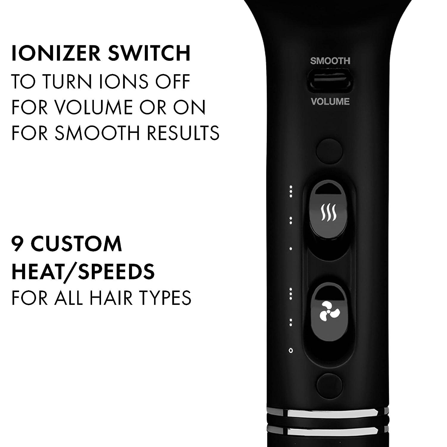 Hot Tools Pro Artist Black Gold 2000Watt Ionic Hair Dryer Ultra
