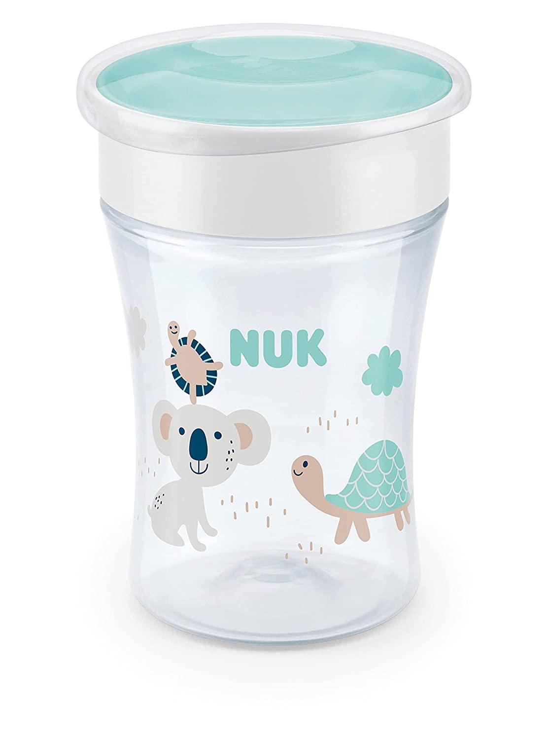 NUK Evolution 360 Cup 8+ Months Pink 2 Pack 8 oz (240 ml) Each