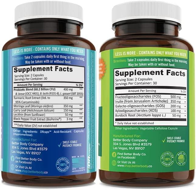 Is Provitalize Made In The Usa [PACK of 2] Slim Gut Bundle: Provitalize & Previtalize - Menopause