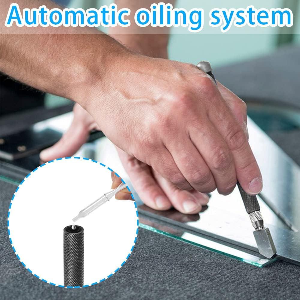 Professional Glass Cutter 3mm-12mm, Self-Oiling Tungsten Carbide Mosaic Tiles Mirror Glass - View #3