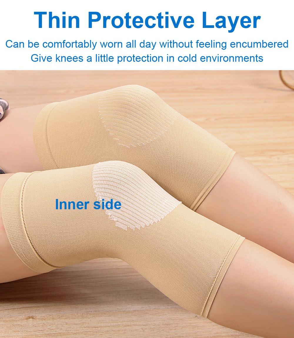 Knee Compression Sleeves for Men Women Lightweight Knee Pain