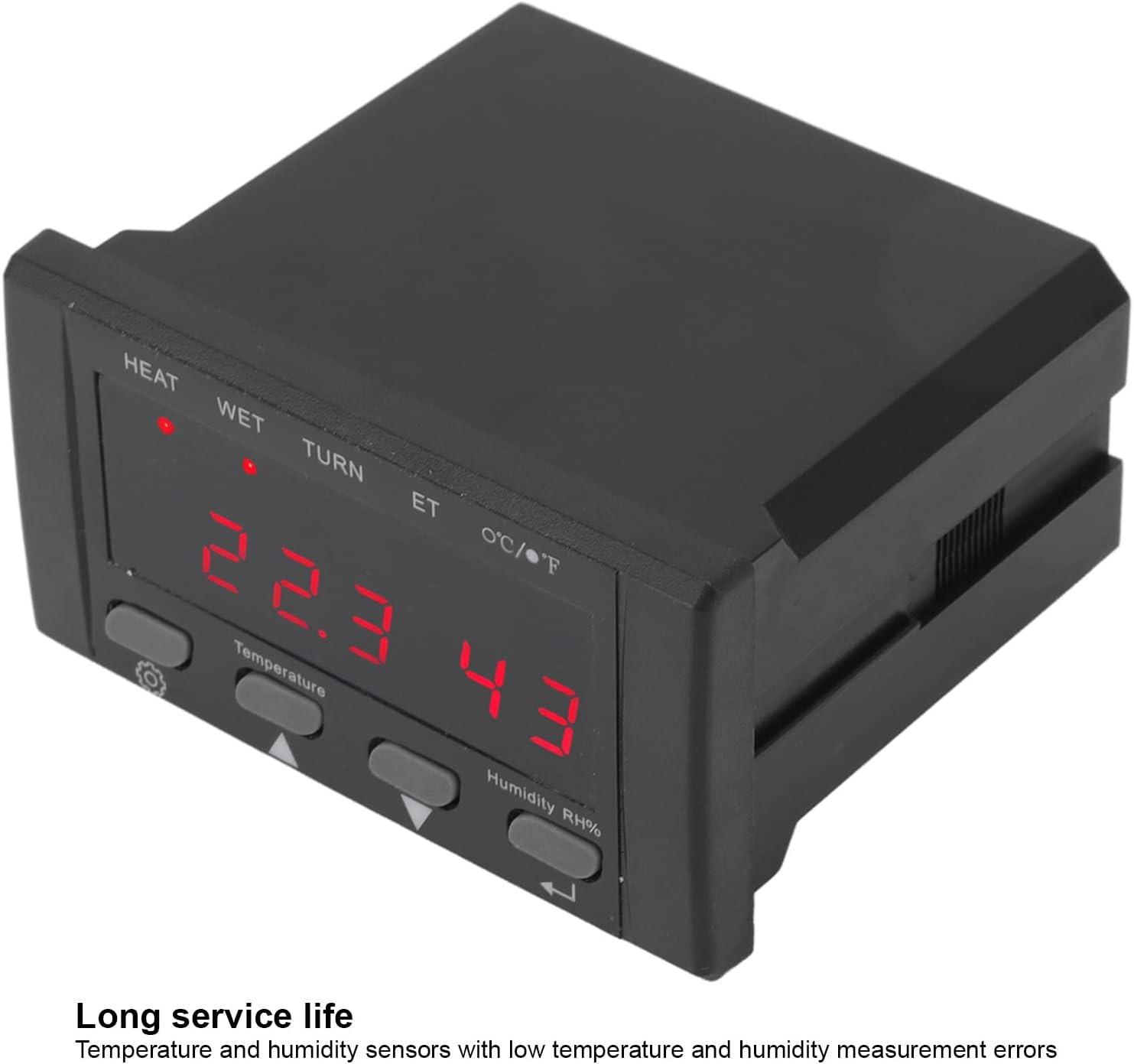 Egg Incubator Thermostat | Accurate Temperature & Humidity Controller ...