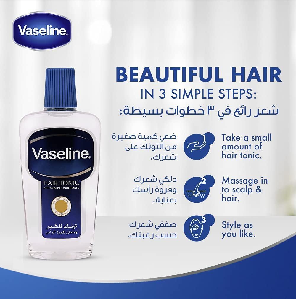Vaseline Hair Tonic & Scalp Conditioner 100gm & 100ml (Pack of 1