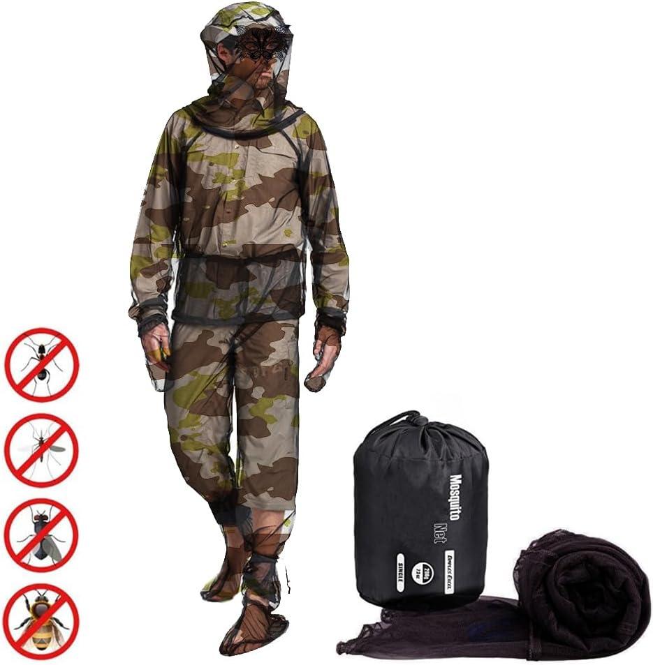 Mosquito Resistant Clothing Bug Suit Hunting Clothes Camo Netting Camouflage Netting Outdoor