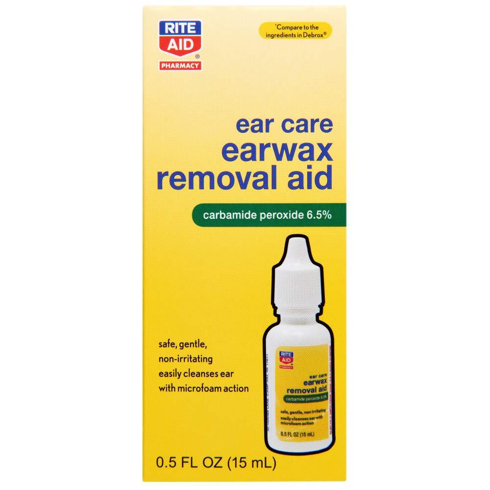 Rite Aid Earwax Removal Aid 0.5 fl oz 6.5 Carbamide Peroxide Ear