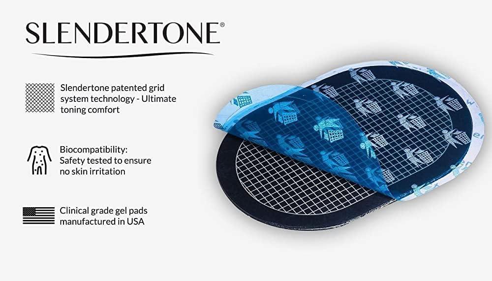Slendertone Abs Gel Pads (1 Set) - Replacement Electrodes for