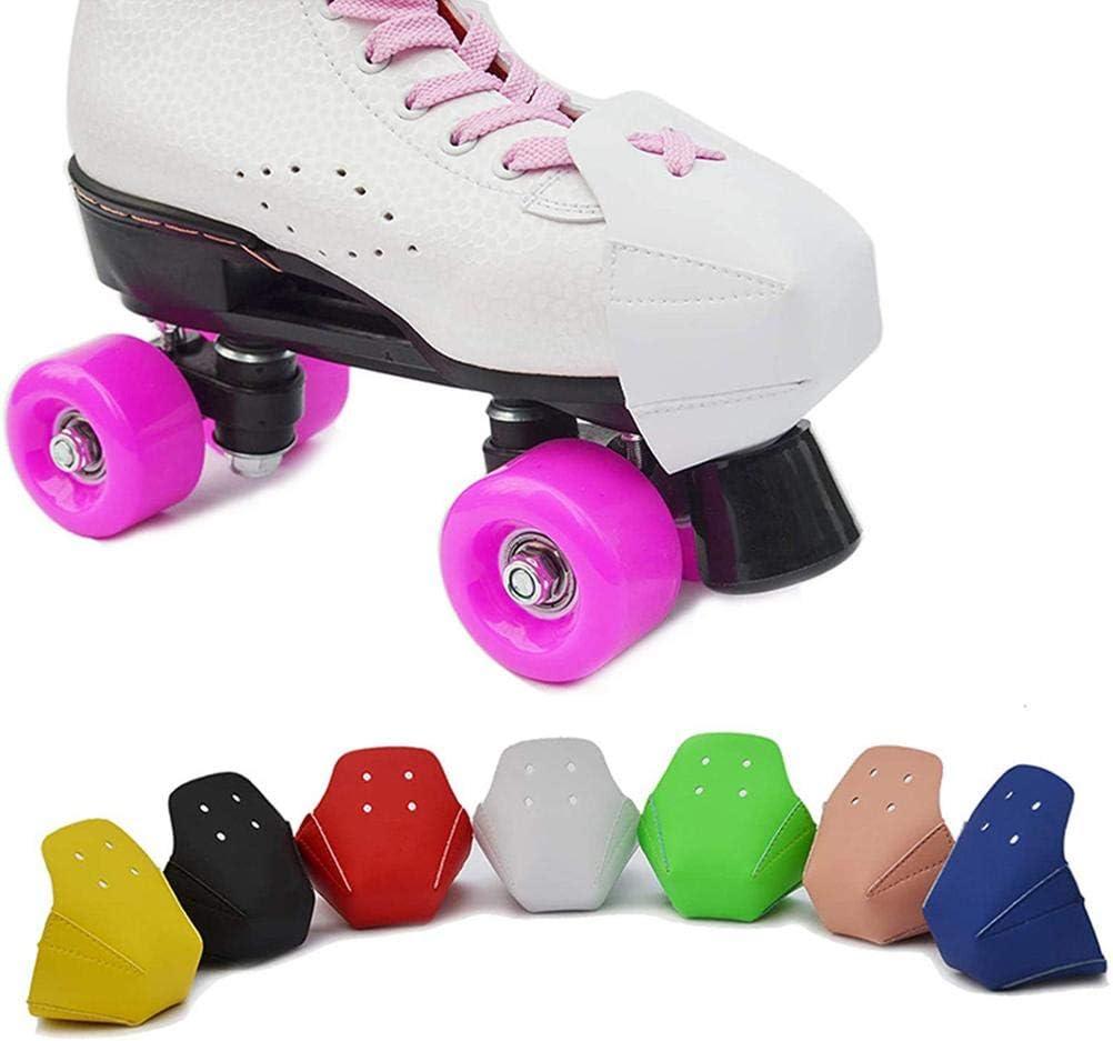  Kisangel 2 Pairs Skate Boots Cool Roller Skating Skating Toe  Ice Toe Guard Skates Toe Caps Sneaker Toe Covers Roller Skating Shoes  Accessories Skateboard Leather Portable : Sports & Outdoors