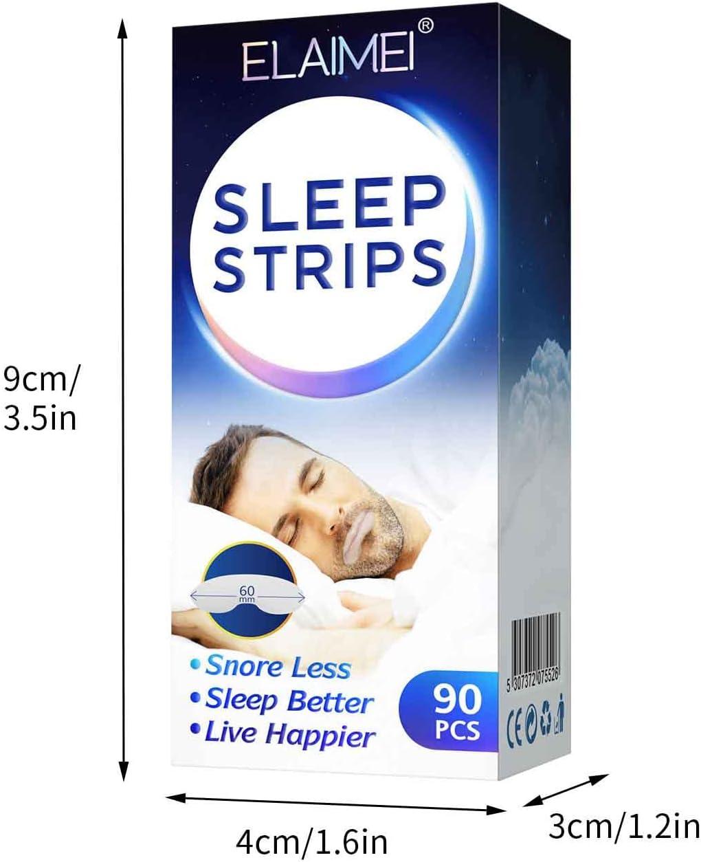 Mouth Tape for Sleeping Anti Snoring 90 pcs Sleep Strips Mouth Breathing Prevention Stop snoring
