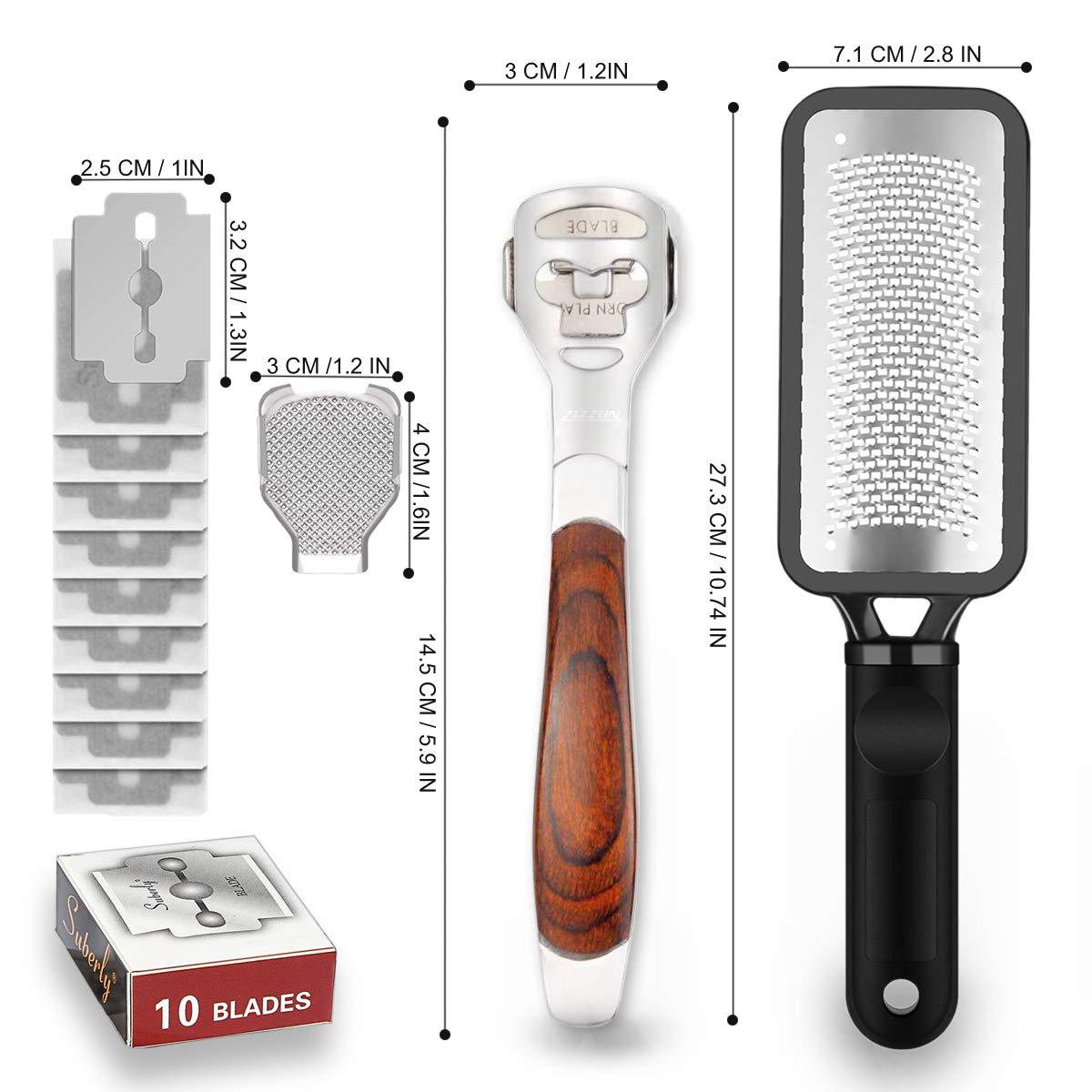 Foot Scraper Pedicure Supplies for Dead Skin Heel File Like Grater