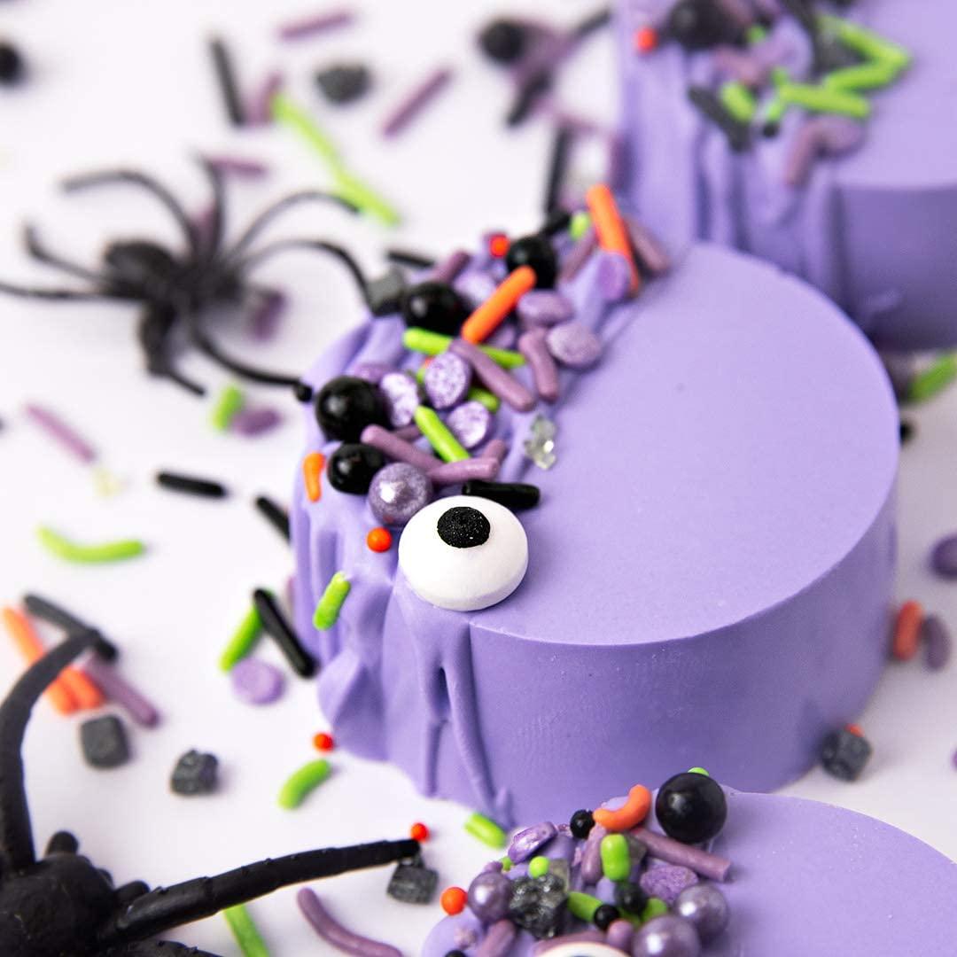 Sweets Indeed Halloween Sprinkles Candy Eyeball Cake Topper Monster