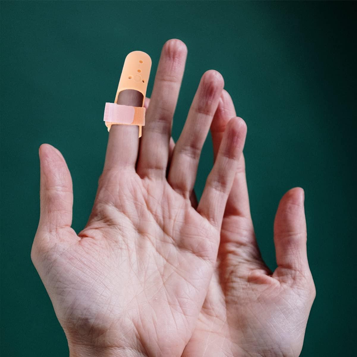 Rosenice Finger Splints Plastic Mallet DIP Finger Support Splint