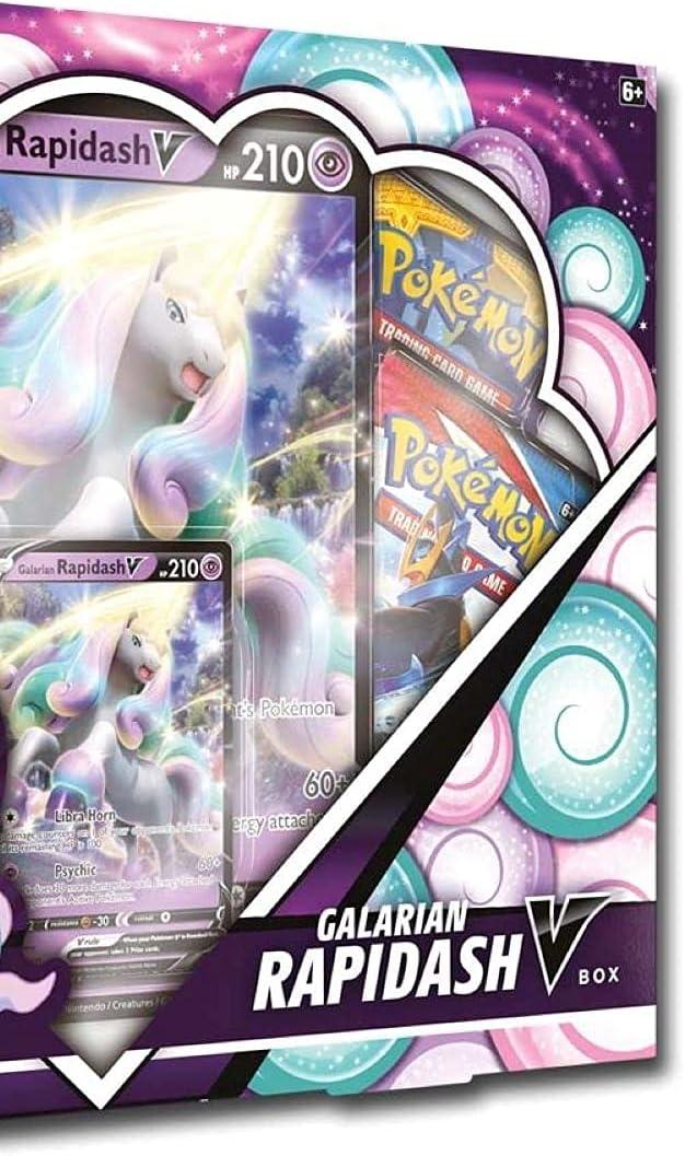 Pokemon TCG Galarian Rapidash V Box - V Battle Decks, 6 Decks Included | Buy Now with Express International Delivery | GoSupps.com Pokemon TCG Galarian Rapidash V Box - V Battle Decks, 6 Decks Included | Buy Now with Express International Delivery | GoSupps.com