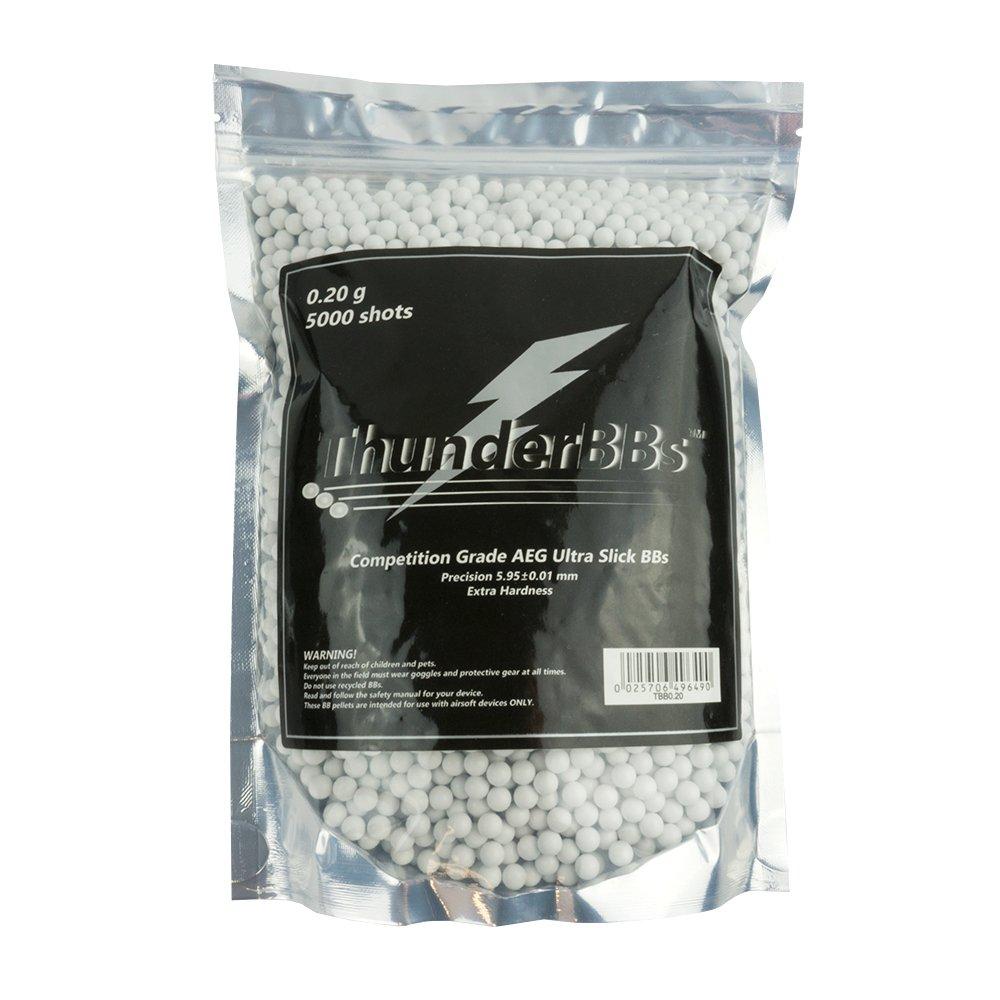 Thunder BBs TBB0.25 Airsoft BBS 0.25G Competition Grade White or Off