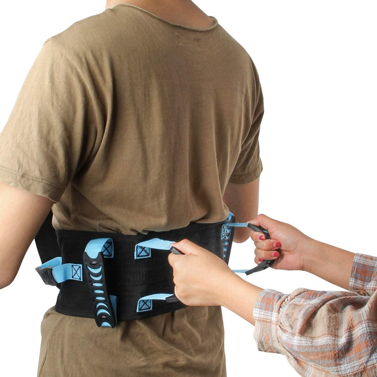 AHIER Gait Belt Transfer Belts Gait Belt with 6 Pcs Transfer Belt