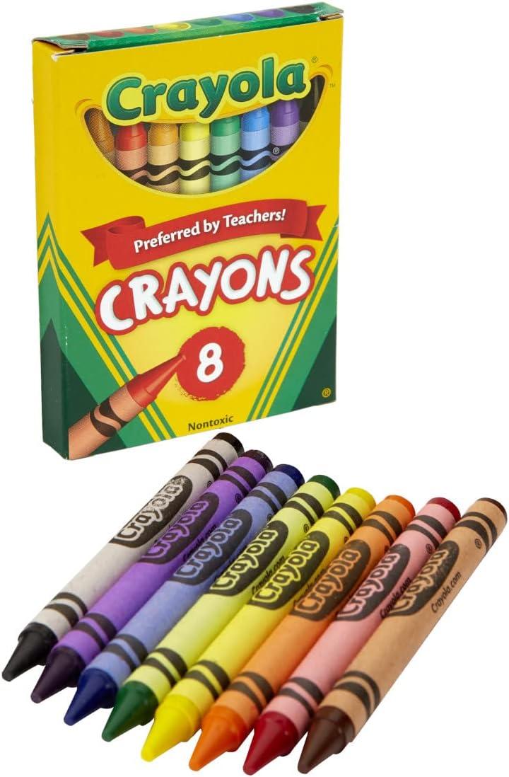 Crayola Classic Color Pack Crayons Tuck Box 8 Colors