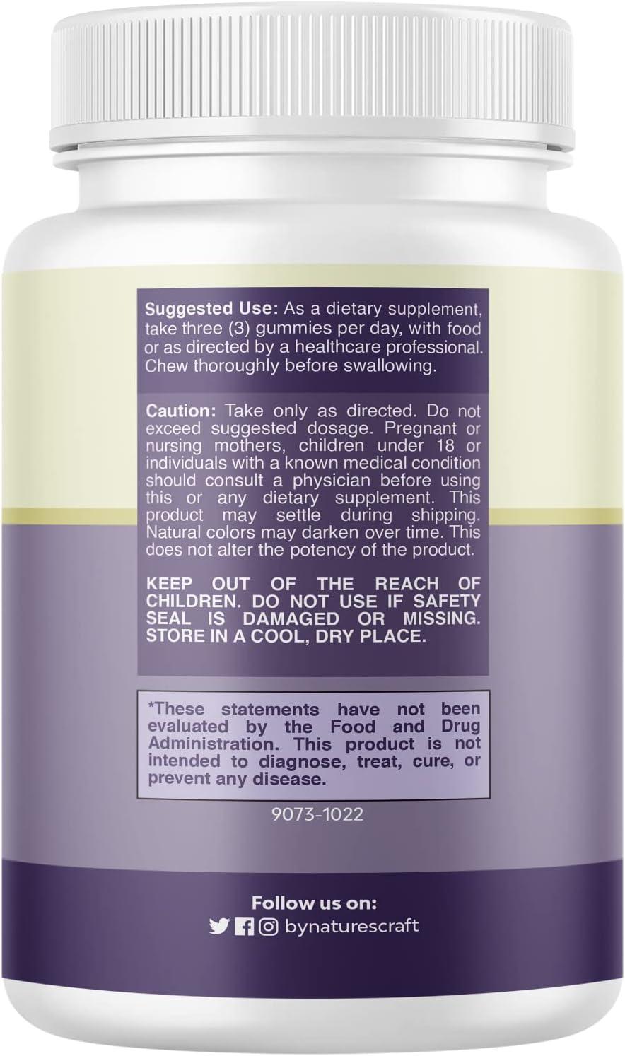 High Absorption Calcium Gummies for Women with Vitamin D3 Tricalcium