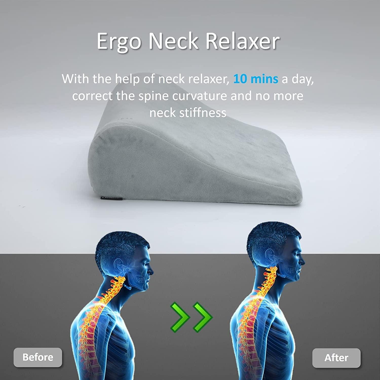Neck and Shoulder Relaxer, Neck Stretcher for Neck Pain Relief, Neck Pain  Pillow Cervical Pillows, Cervical Neck Traction Device