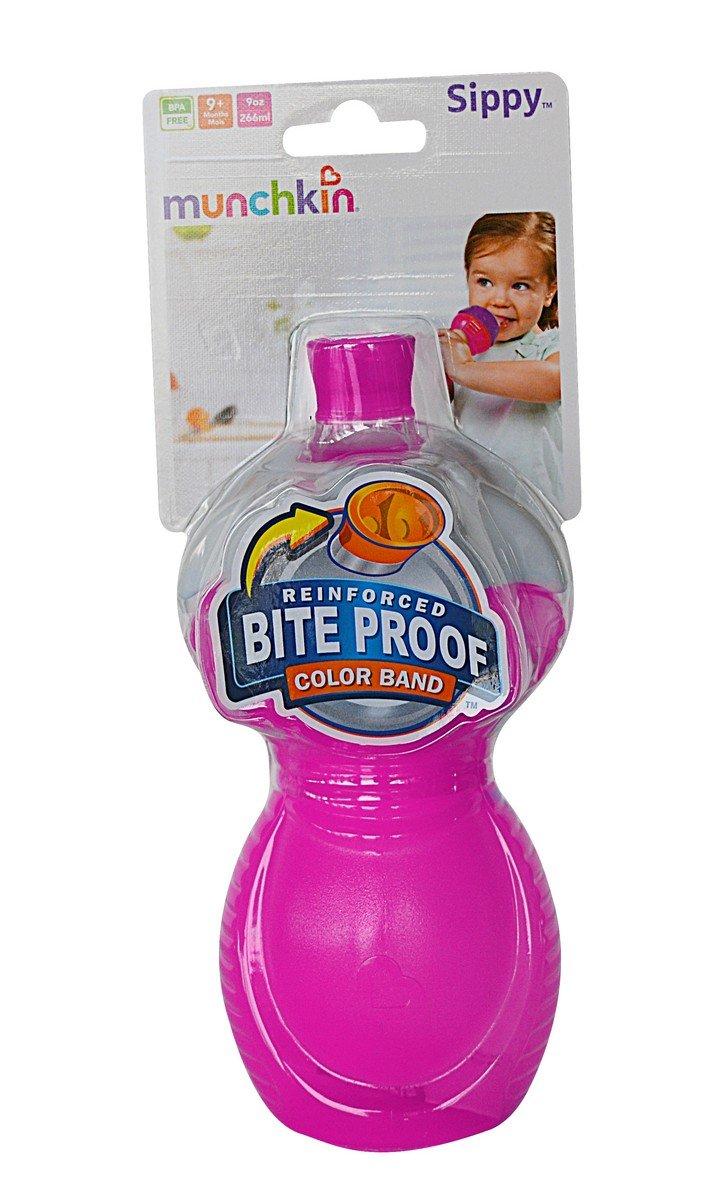 Munchkin Click Lock Bite Proof Sippy Cup - Pink - 9oz