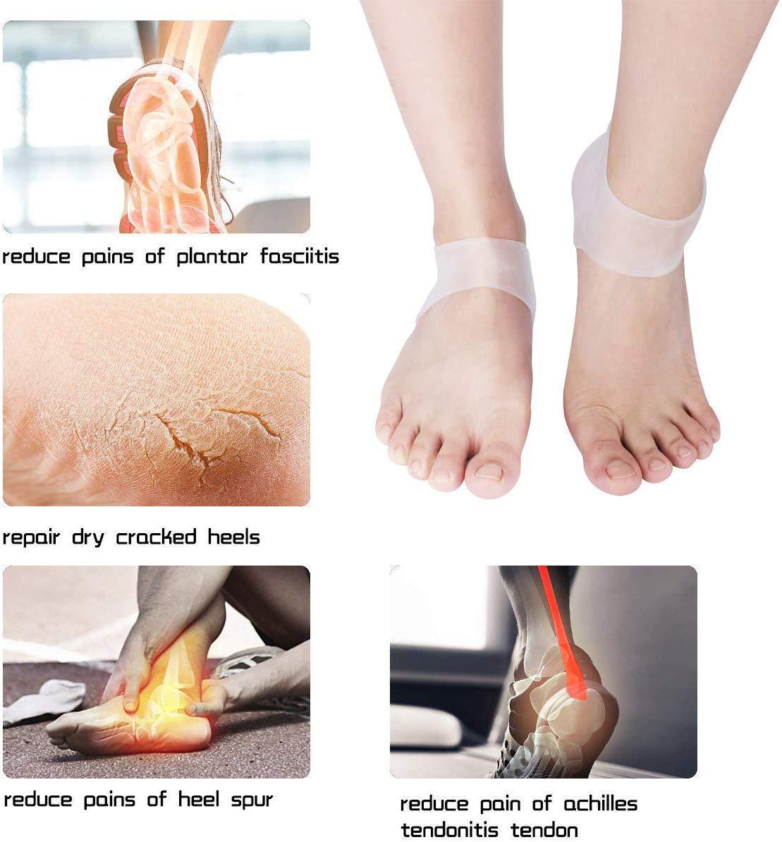 Heel Pain Relief Protectors Plantar Fasciitis Treatment Inserts
