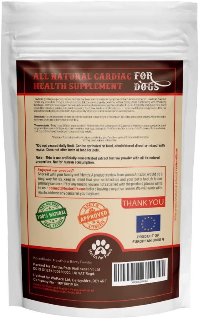 Dog Cardio Strength Heart Murmur Hawthorn Supplement