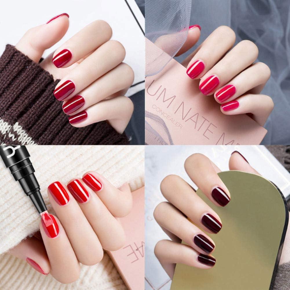 LICHENGTAI One Step Gel Nail Polish Pen in Nail Polish Pen UV