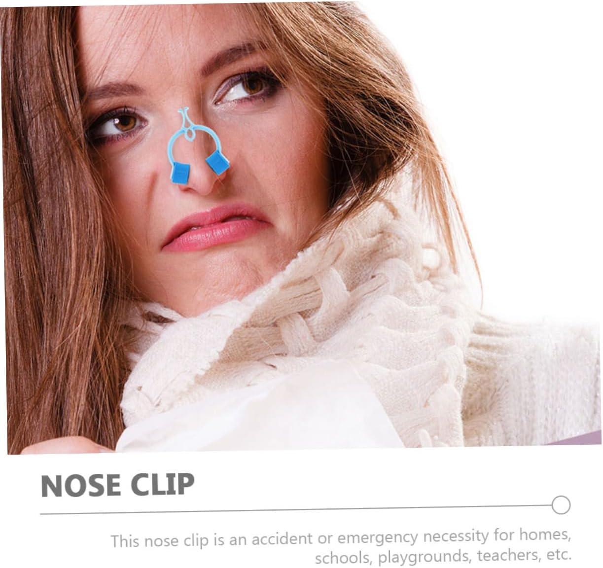 6pcs Fixed Pinch Nose Nasal Strips Nose Plug Nasal Clip for Snoring  Convenient Nose Plug Portable Nose Stopper Nose Stop Clip Exercise Clip  Child Pom