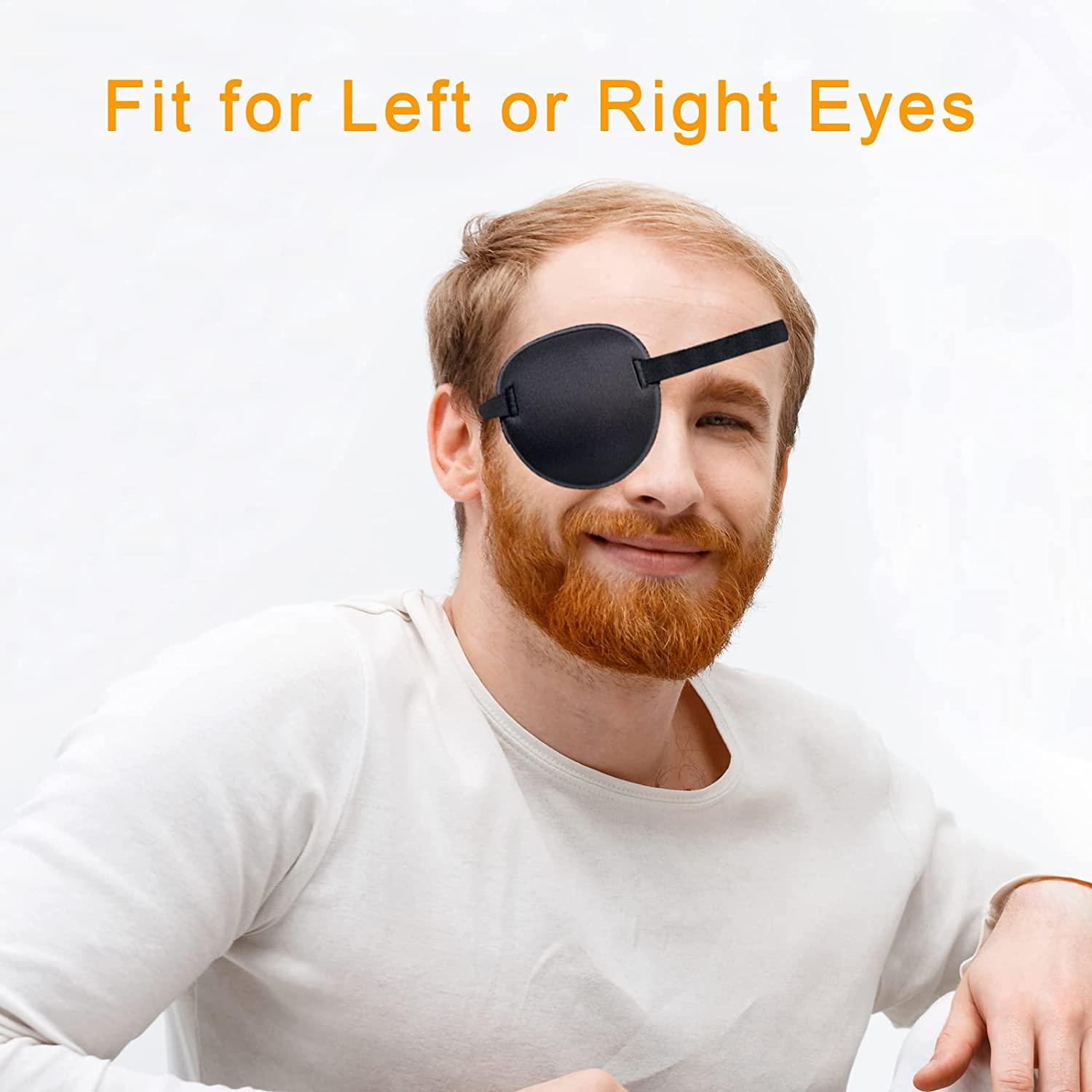 5PCS Eye Patch, Super Soft Eye Patches, Adjustable Medical Eye Patch