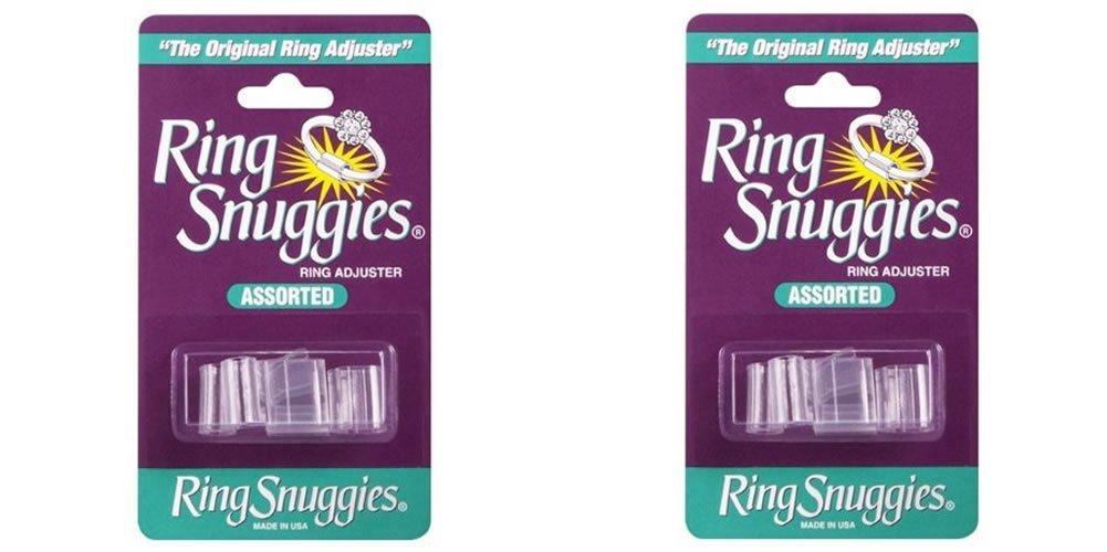 2 X Ring Snuggies The Original Ring Adjusters Assorted Sizes