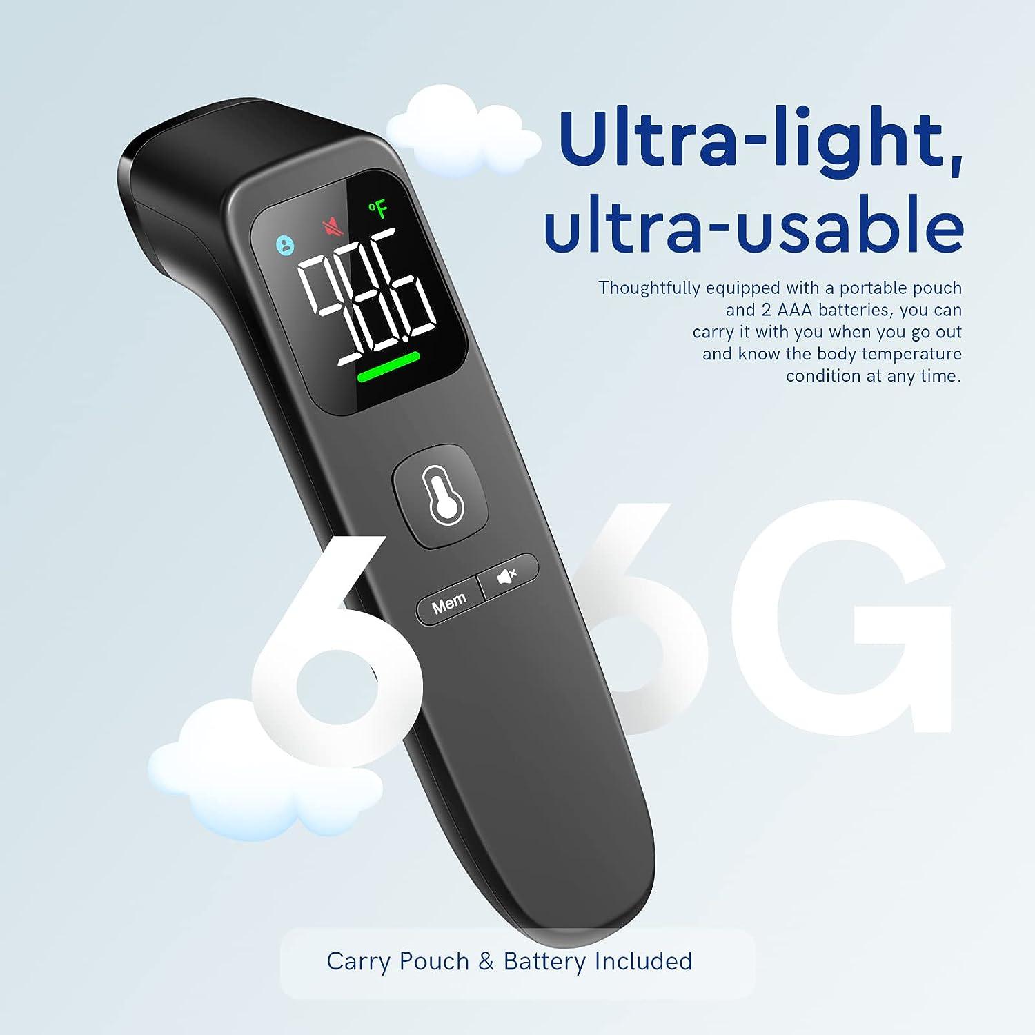 No Touch Forehead Thermometer (FDA-Cleared)