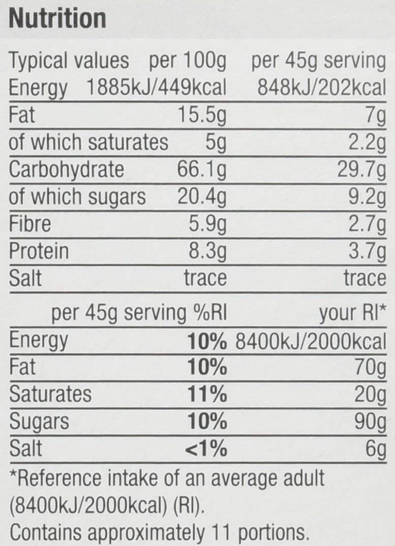 Morrisons Maple & Pecan Clusters 500g