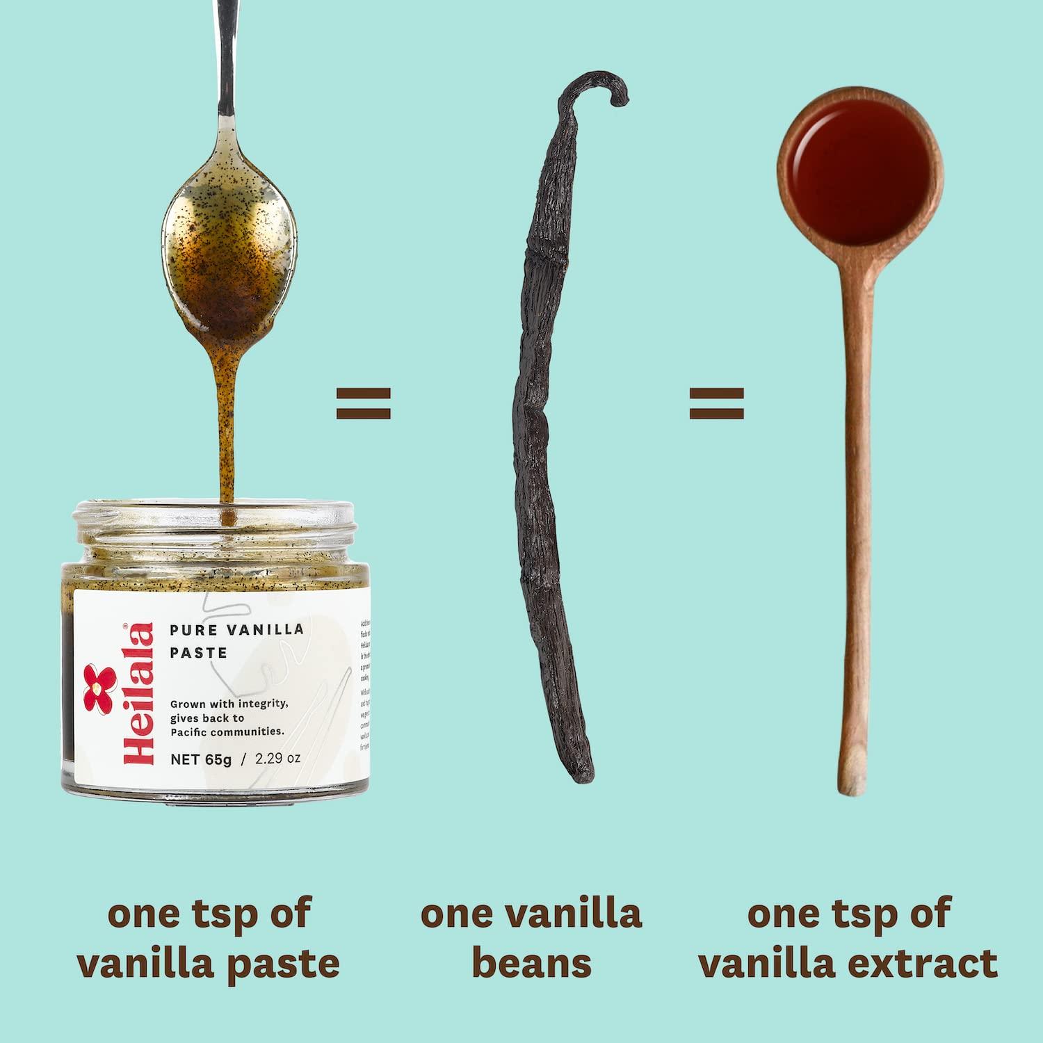 Vanilla Bean Paste for Baking Heilala Vanilla Paste Tube Gourmet