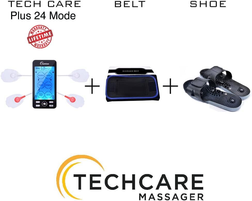 TechCare Plus 24 Modes Tens Unit Massager Rechargeable Unit